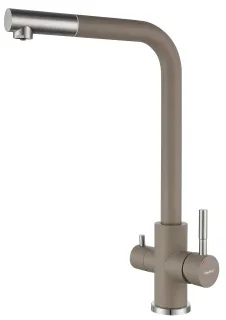 Смеситель для кухни GranFest URBAN Z-5421 песочный